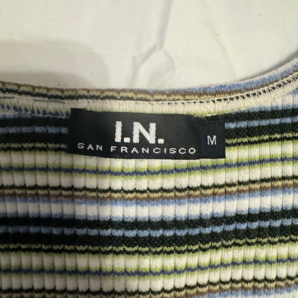 Multi color striped tank top - Picture 2 of 2